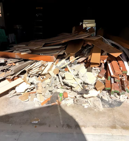 Garage and construction debris cleanout